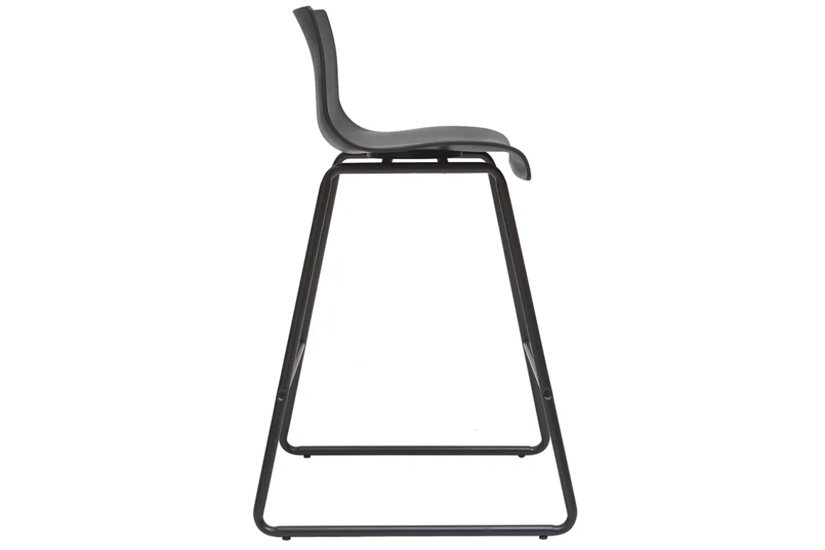 Cheap Miliboo Taburetes de bar modernos negros 65 cm (lote de 2) ONA