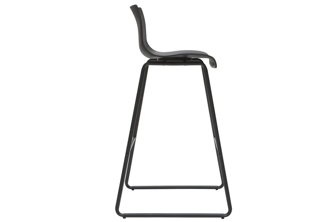 Cheap Miliboo Taburetes de bar modernos negros 76 cm (lote de 2) ONA