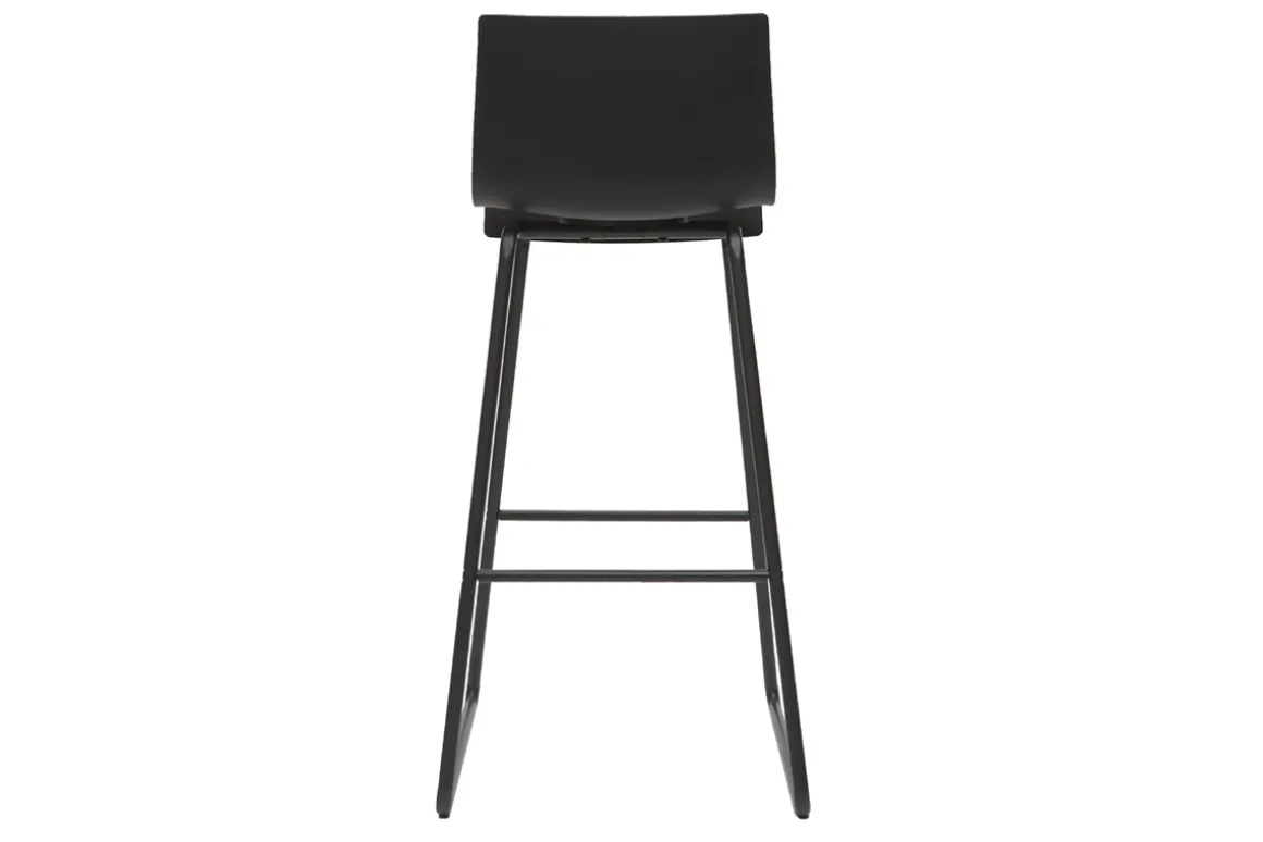 Cheap Miliboo Taburetes de bar modernos negros 76 cm (lote de 2) ONA