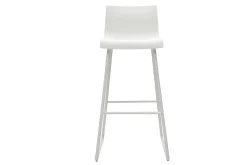 Sale Miliboo Taburetes de bar modernos blancos 76 cm (lote de 2) ONA