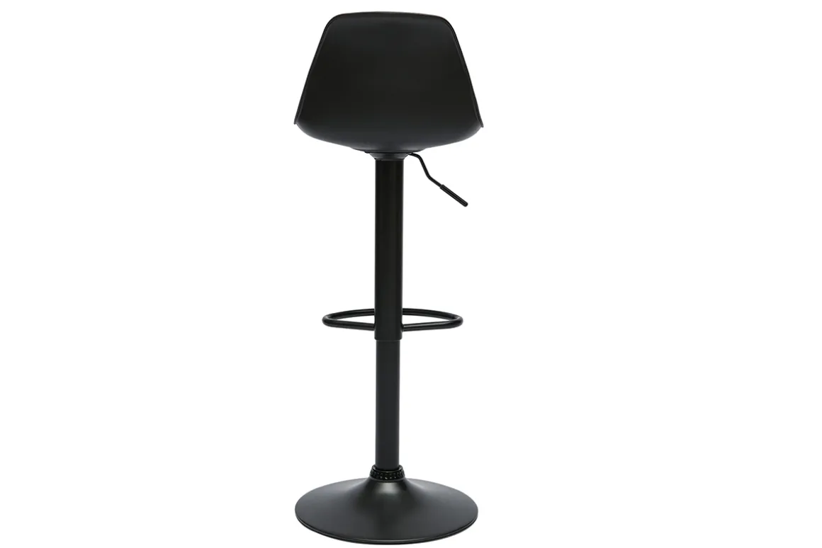 Discount Miliboo Taburetes de bar negros de diseño (paquete de 2) STEEVY
