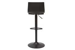 Online Miliboo Taburetes de bar regulables en metal negro (lote de 2) ONA