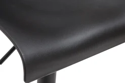 Online Miliboo Taburetes de bar regulables en metal negro (lote de 2) ONA
