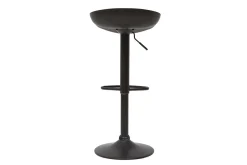 Hot Miliboo Taburetes de bar regulables modernos negros A65 cm (lote de 2) PEBBLE